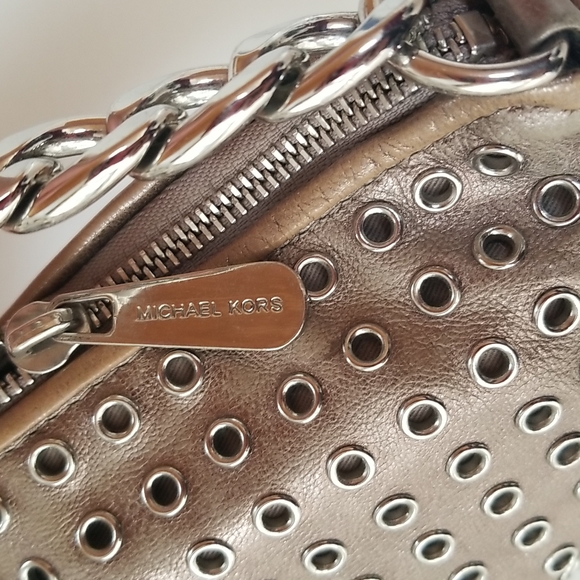 Michael Kors Studded Clutch or Envelope Purse or Small Handbag - Picture 6 of 8